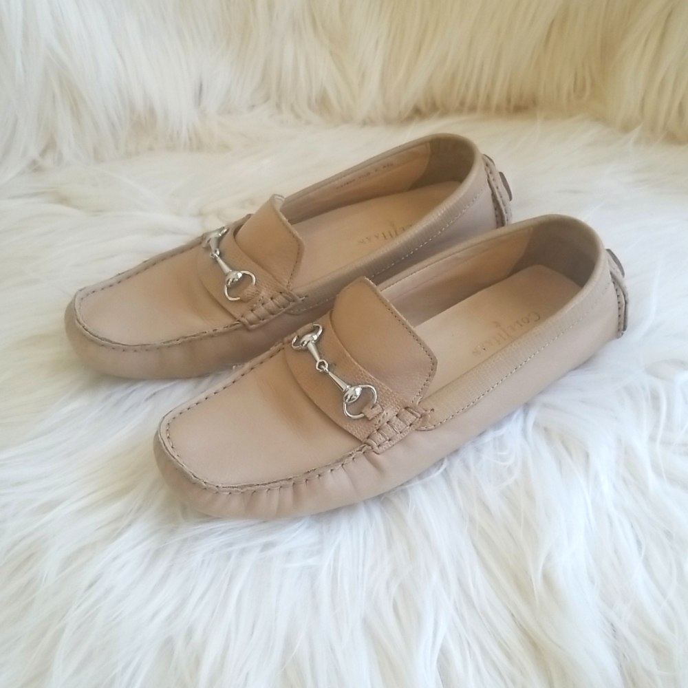 Cole Hahn Tan leather loafers